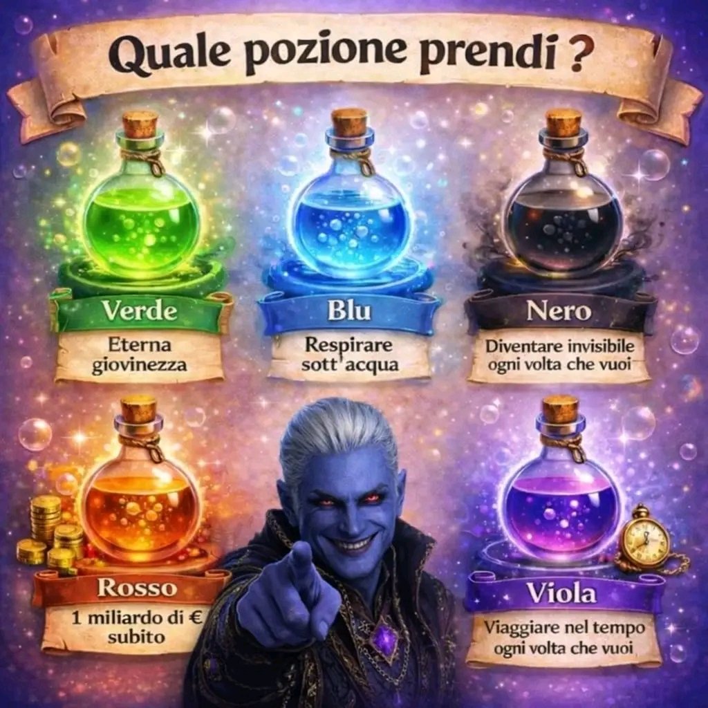 EUSTAT_it's tweet photo. Cara anima oscura, vediamo quali sono le tue attitudini. Scegli con saggezza 🪄 https://t.co/SsL2OOiHfv