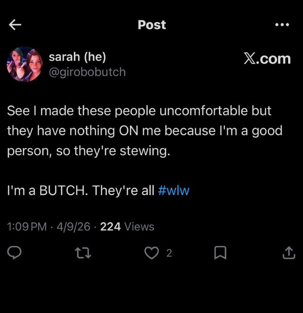 you aren’t a good person for erasing &amp; undermining peoples identities btw 🫰🏻