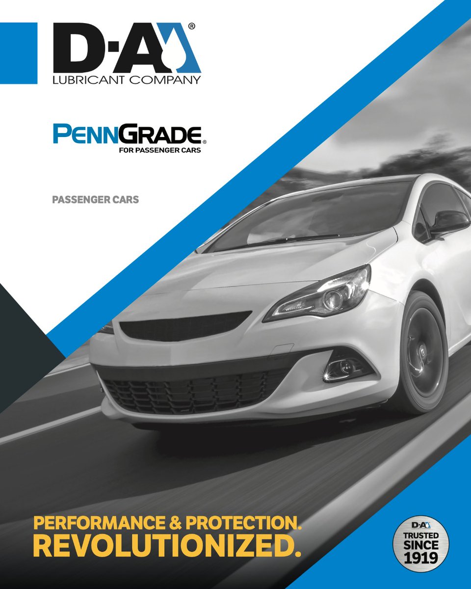 Did you know D-A manufactures PennGrade 1® passenger car oils? Learn more about how D-A can be your new go-to! dalube.com/wp-content/upl…