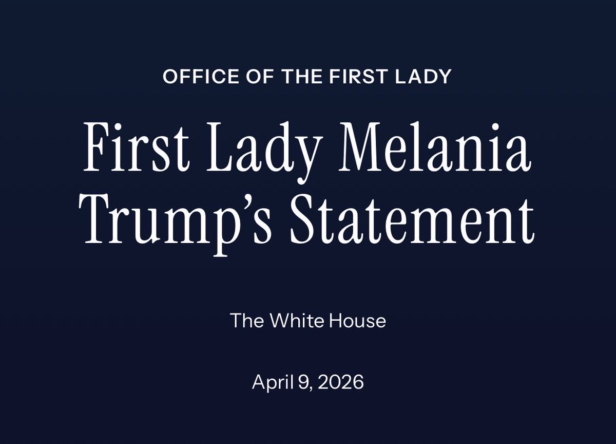 FLOTUS's tweet image. whitehouse.gov/briefings-stat…