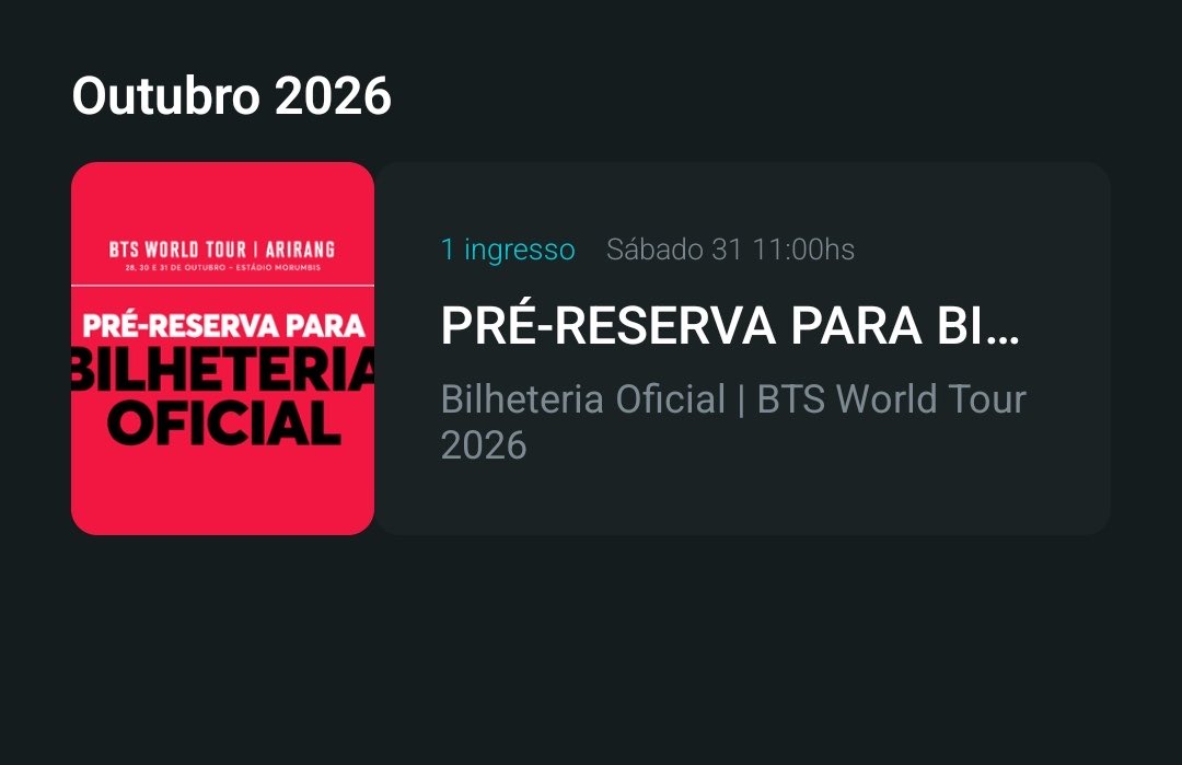 aninha VAI VER O BTS tweet media