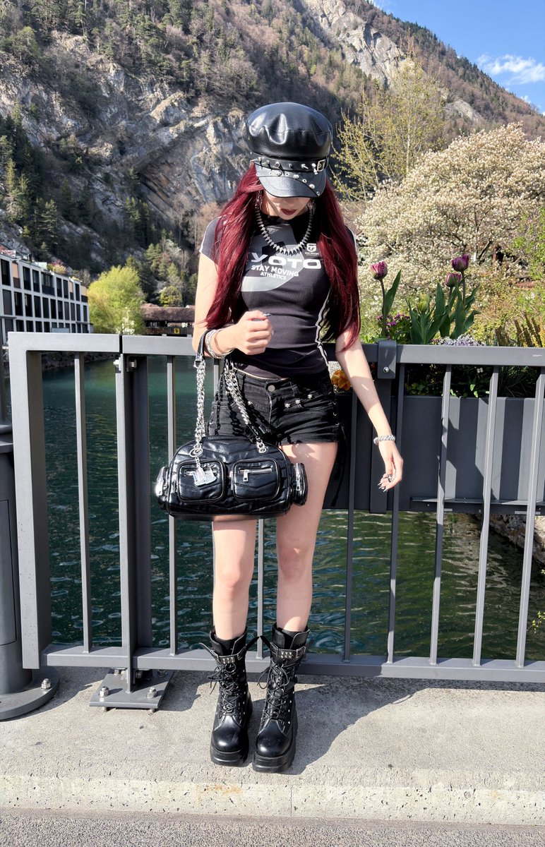 Me senti uma diva andando assim em Interlaken🇨🇭