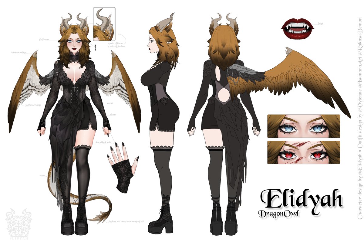 Elidyah 🦉 DOKOMI 10D14 tweet media
