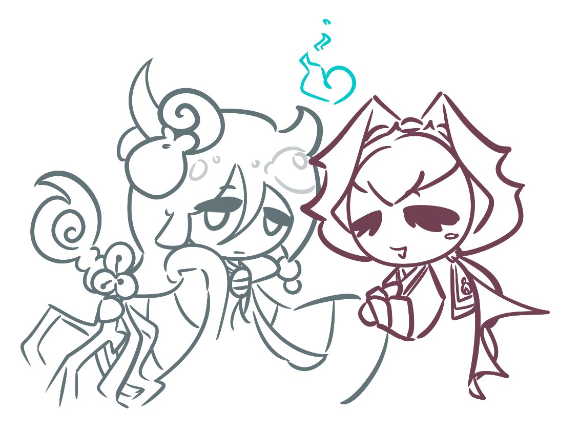 bare_bera's tweet photo. My random yuri because I can draw anything-
Princess Bari and White Ghost 
#Cookierun #Cookierunovenbreak #crob #Cookierunforkakao #crfk #Whiteghostcookie #Princessbaricookie https://t.co/ZYLHVZjwsO