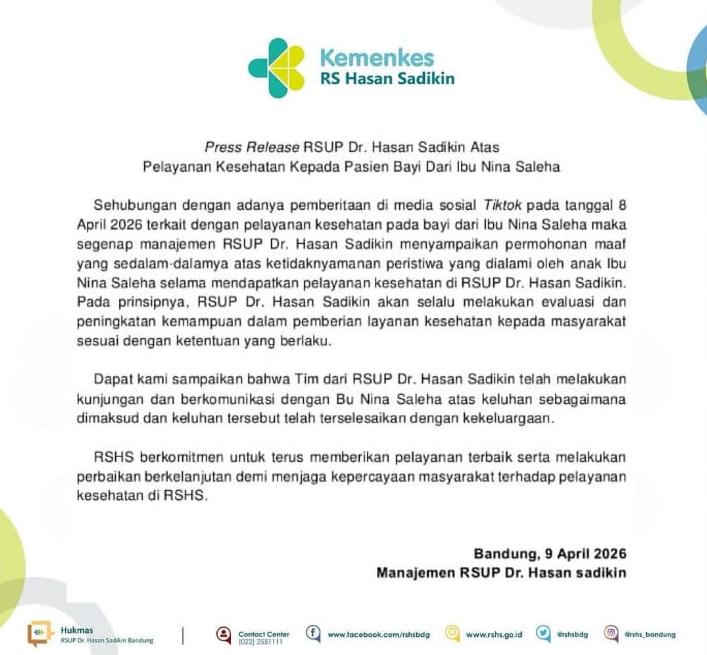 RSHS BANDUNG tweet media