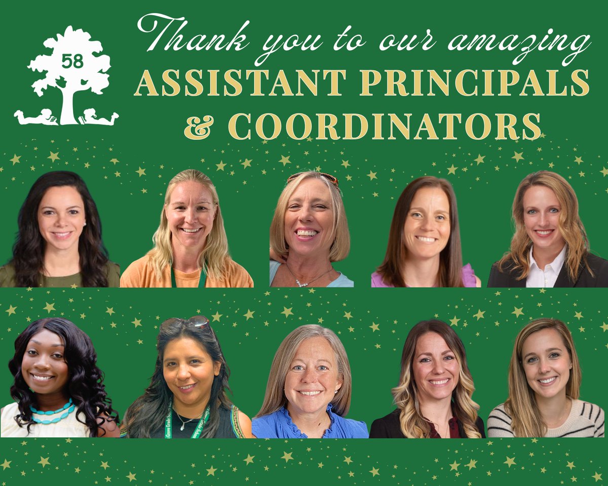 DGDistrict58's tweet photo. As our spotlight series ends, we celebrate ALL of the amazing Assistant Principals &amp; Coordinators in District 58! 🌟
Your dedication, care, and leadership make our schools shine. Thank you for everything you do!
#dg58pride #dg58AssistantPrincipalandCoordinatorSpotlights https://t.co/15iUeZ4Ewo