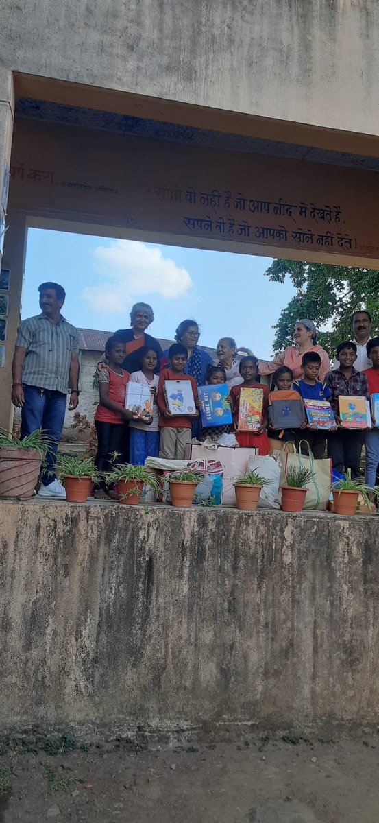 TSKN_Pune's tweet photo. *TSKN supported ashram shala in Satara district*

Books, games, toys, clothes, a nebuliser, some pots and pans, that were given to the RRC, were handed over to the Ashram shala in Satara yesterday 8 April 2026. At a program organised by Itti Skill School for Climate Change. https://t.co/dvL03tCUkS