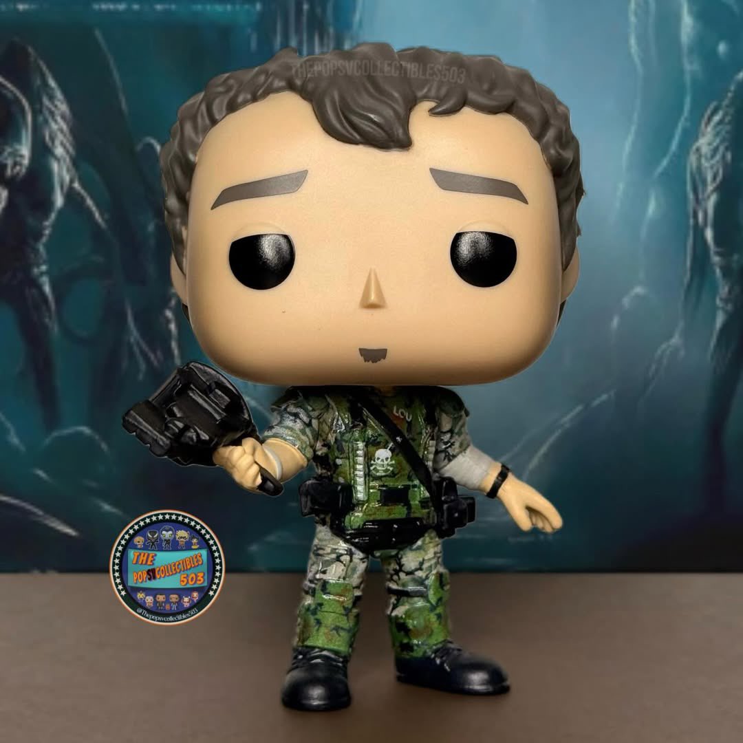 JonFunkos's tweet image. A look at Funko exclusive Aliens - PVT. Hudson [LE 750 Grail]!

📸: @thepopsvcollectibles503 (IG) 

#Funko #Aliens