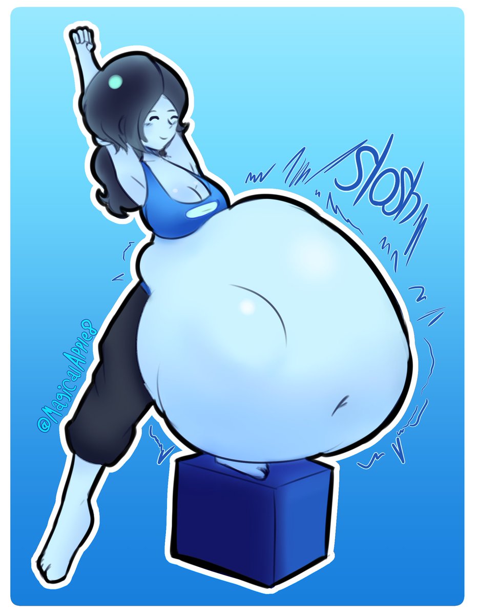 MagicalApple8's tweet photo. "CW: Vore, digestion, belly"

This posture should help with digestion~
Wii fit Trainer
(P.S.: Thank you so much for your support on my previous post♥) https://t.co/bub7DSYvIf