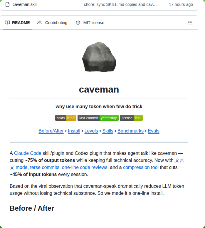 tom_doerr's tweet image. Reduces LLM token usage through terse communication

github.com/JuliusBrussee/…