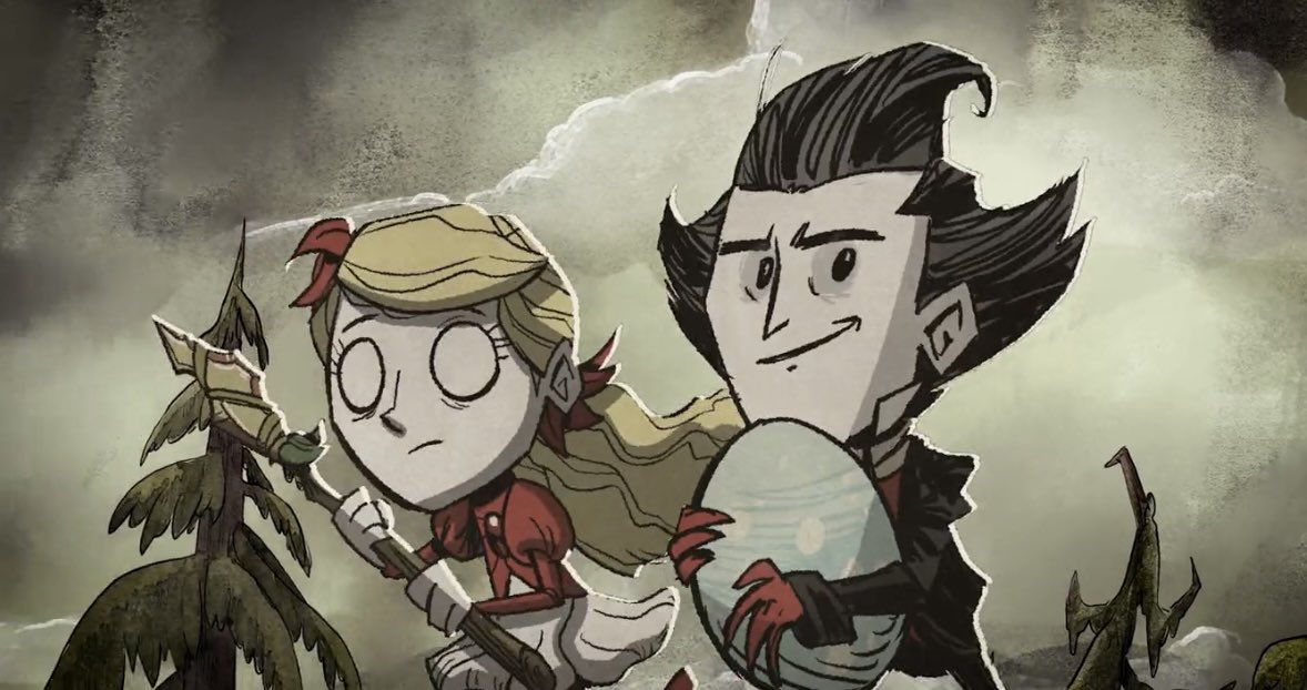 KahootOfAll's tweet image. Alright now that most people have seen the new DSE trailer… can I just say… Wilson looks like a damn Roblox character in this frame. Someone has to stop him !! All of that ego is going into his head!

#DontStarve #DST