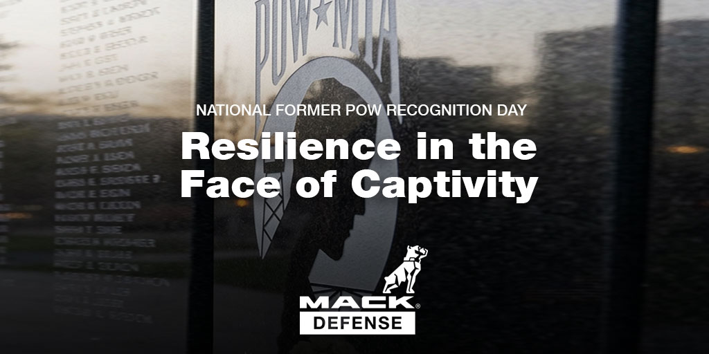 National Former POW Recognition Day is observed April 9, honoring the courage and sacrifice of those held captive in service to our nation.
#mackdefense
