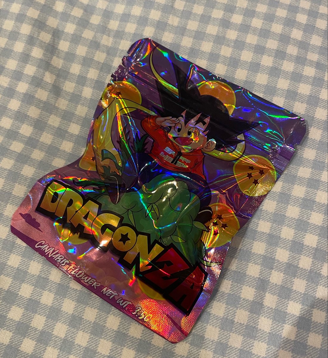 3calz's tweet photo. love random plug packaging bc hell yeah gimme the dragonballza https://t.co/vIlPtgrm6o