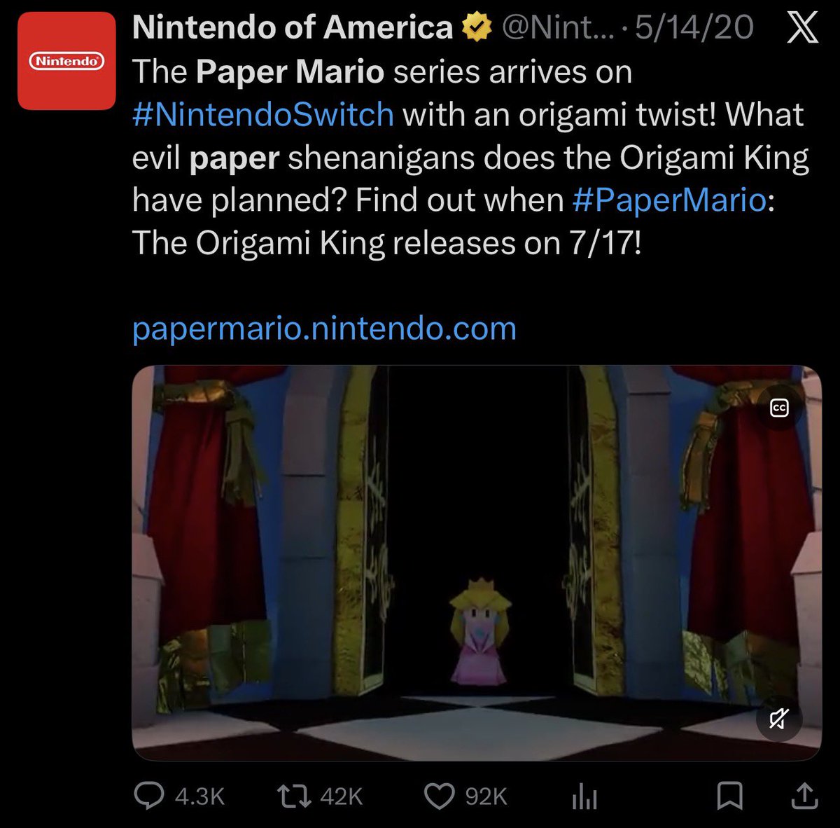 What I hate about this app is that everything has to be exaggerated to get interactions, because what the fuck do you mean a simple news app is the worst thing to happen to Nintendo?

Dude Nintendo does random release date drops all the time, remember Paper Mario before the app?