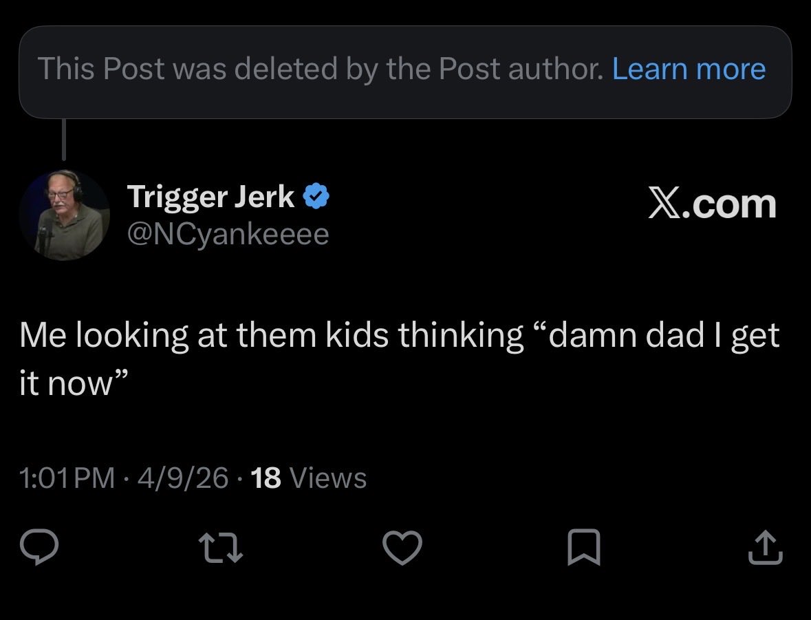Trigger Jerk (@NCyankeeee) / Posts / X