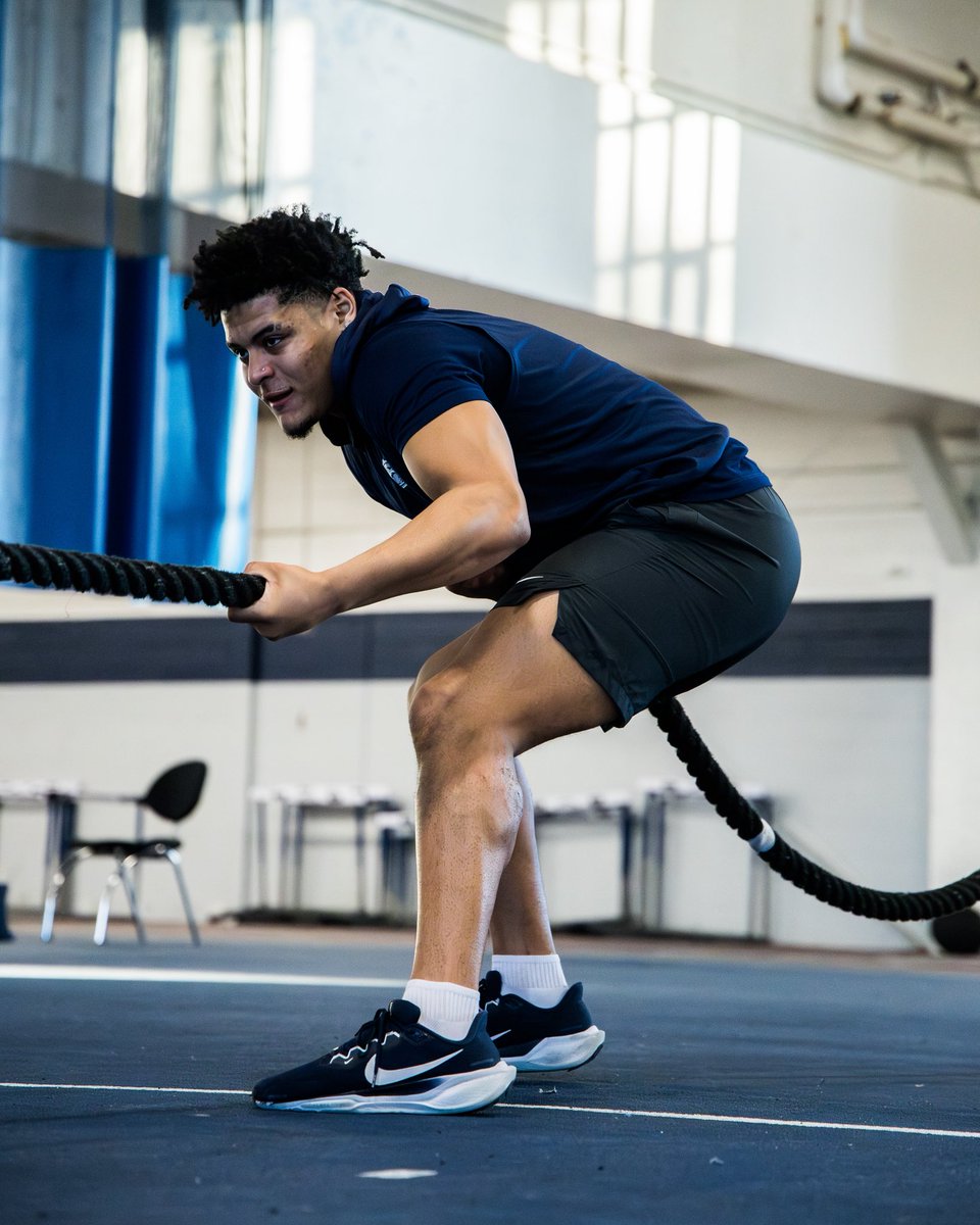 coachtfogg's tweet image. Shark of The Day … 

Practice #5: Isaiah Jones 🦈 

#Linebackers #SharkMentality #Hungry