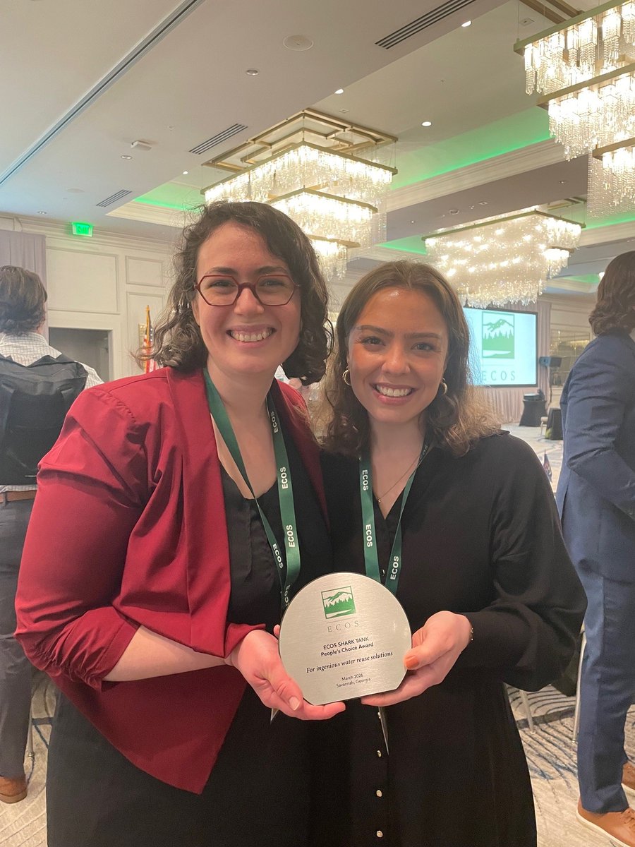 ERGupdate's tweet photo. Thank you @ECOStates for voting for us in last week’s “Shark Tank!” Our staff did a great job pitching the sharks on an innovative, expert-informed, and artificial intelligence-enhanced solution to advance state water reuse capabilities.

Learn more here: https://t.co/HYA32jGW76 https://t.co/euRspTJVBL