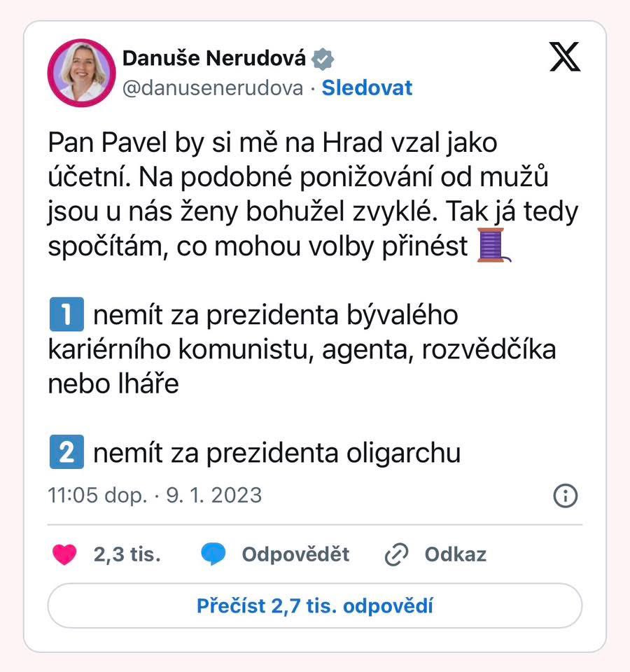 Miroslav Paloncy Czech Donald X 🇺🇸 tweet media