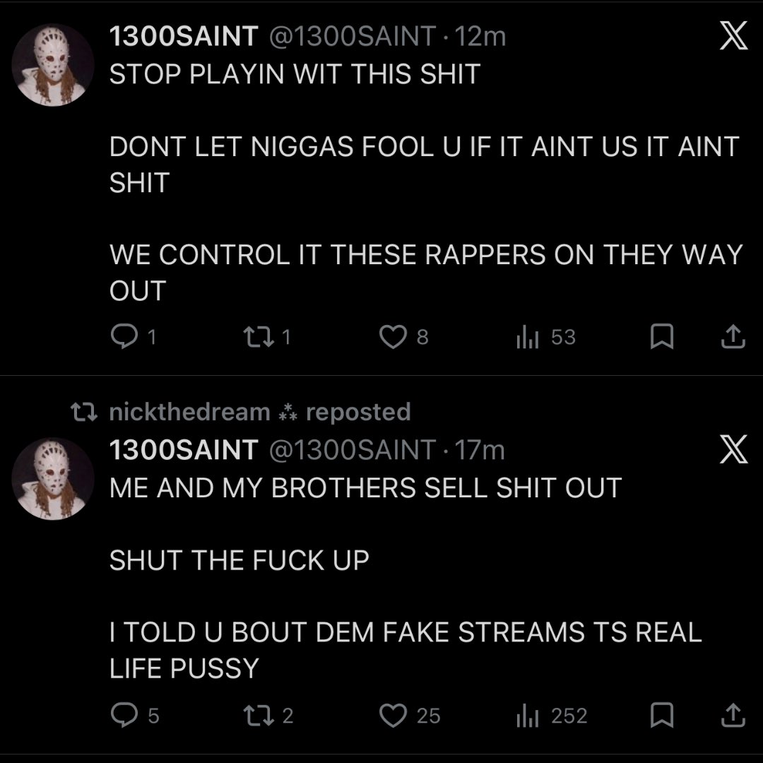 dazedwithin's tweet image. 1300SAINT in recently deleted tweets