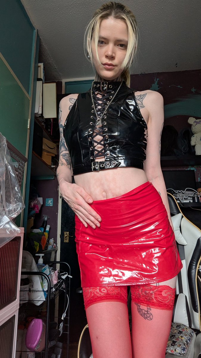 AprilAddam29533's tweet photo. I was cleaning and found all my PVC outfits! https://t.co/opkiRmUoi3
