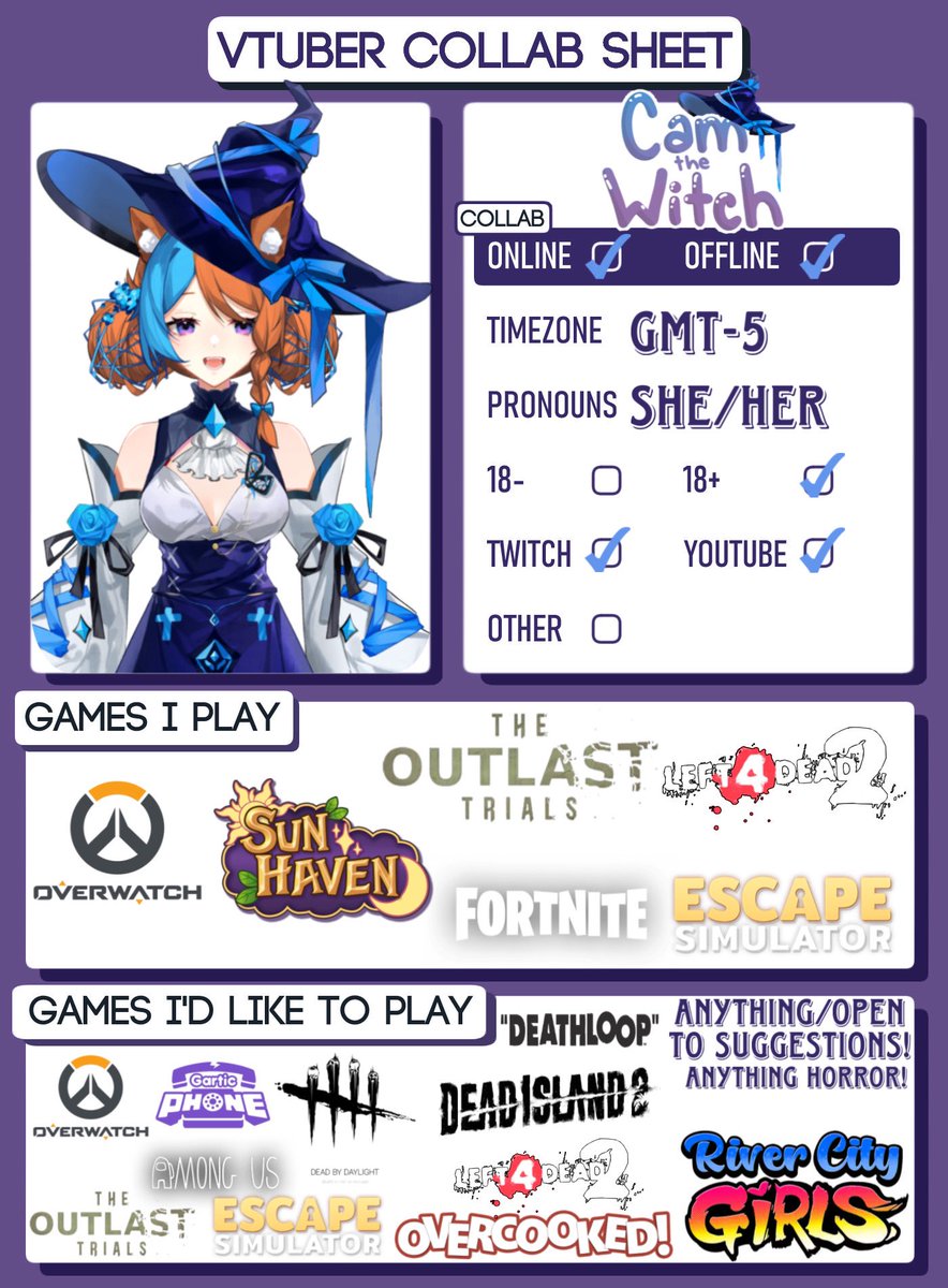 CamTheWitchVT | 🔮💜 | Debuted April 1st tweet media