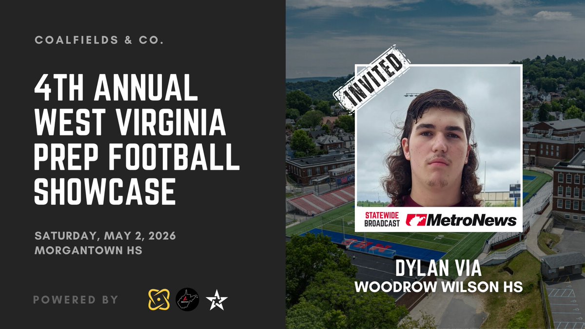 Dylan_Via76's tweet photo. Thank you @CoalfieldsCo for the invite!
@BeckleyFB @StreetSarrett @PrepRedzoneWV @NCSACoachGroce https://t.co/KHgL8bYCmt