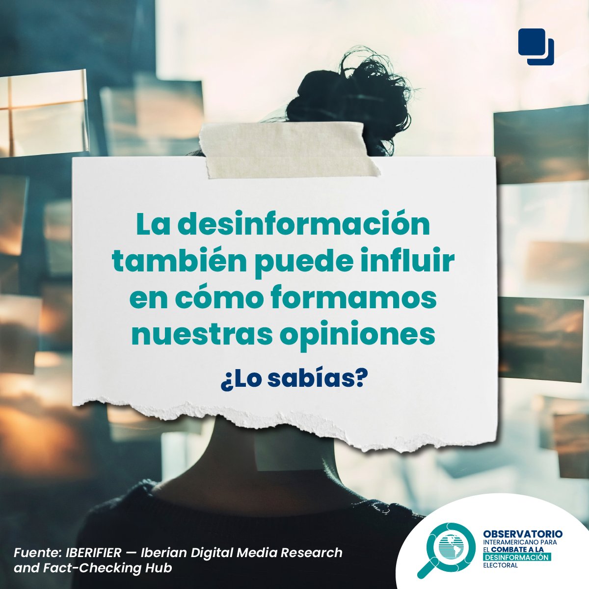 Obs. Int. para Combate a Desinformación Electoral tweet media