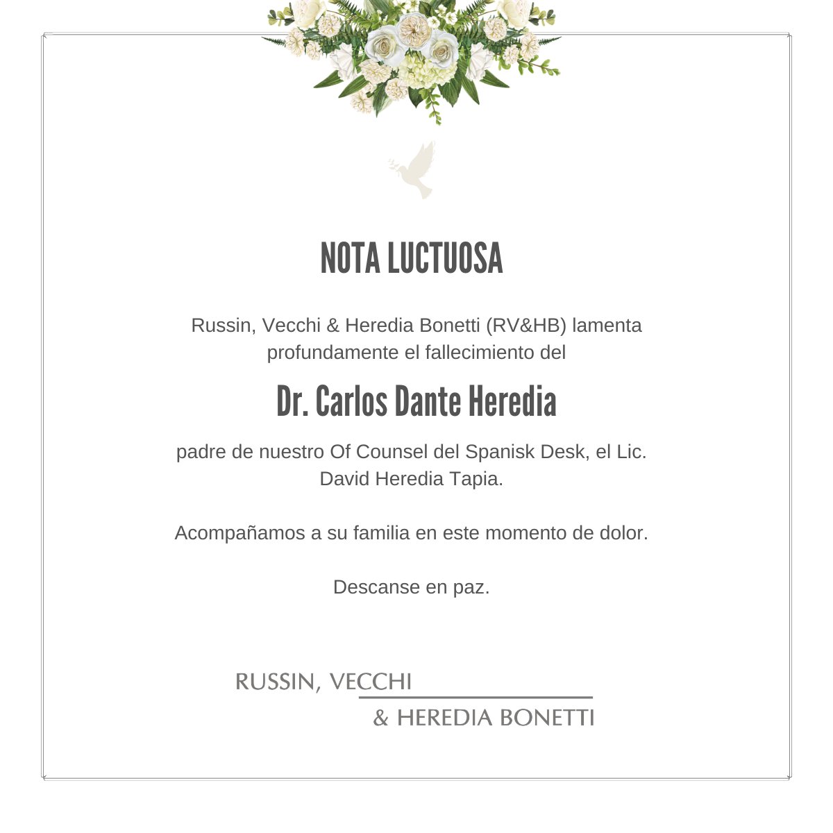 Russin Vecchi & Heredia Bonetti tweet media