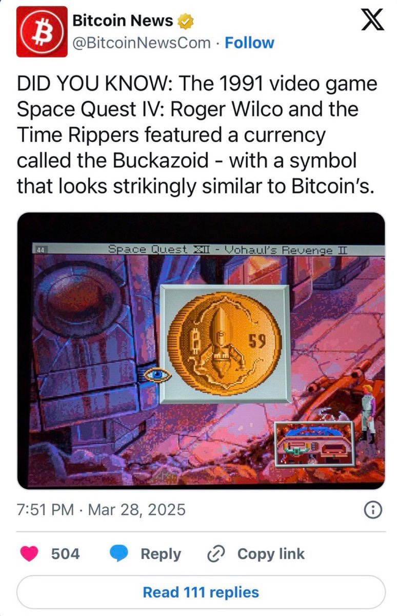 Buckazoids 🌎 tweet media