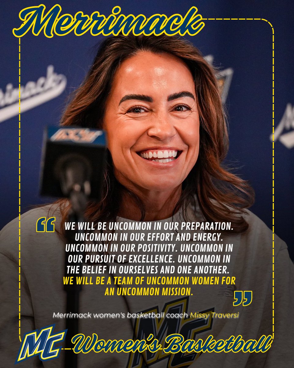 Merrimack Women’s Basketball tweet media