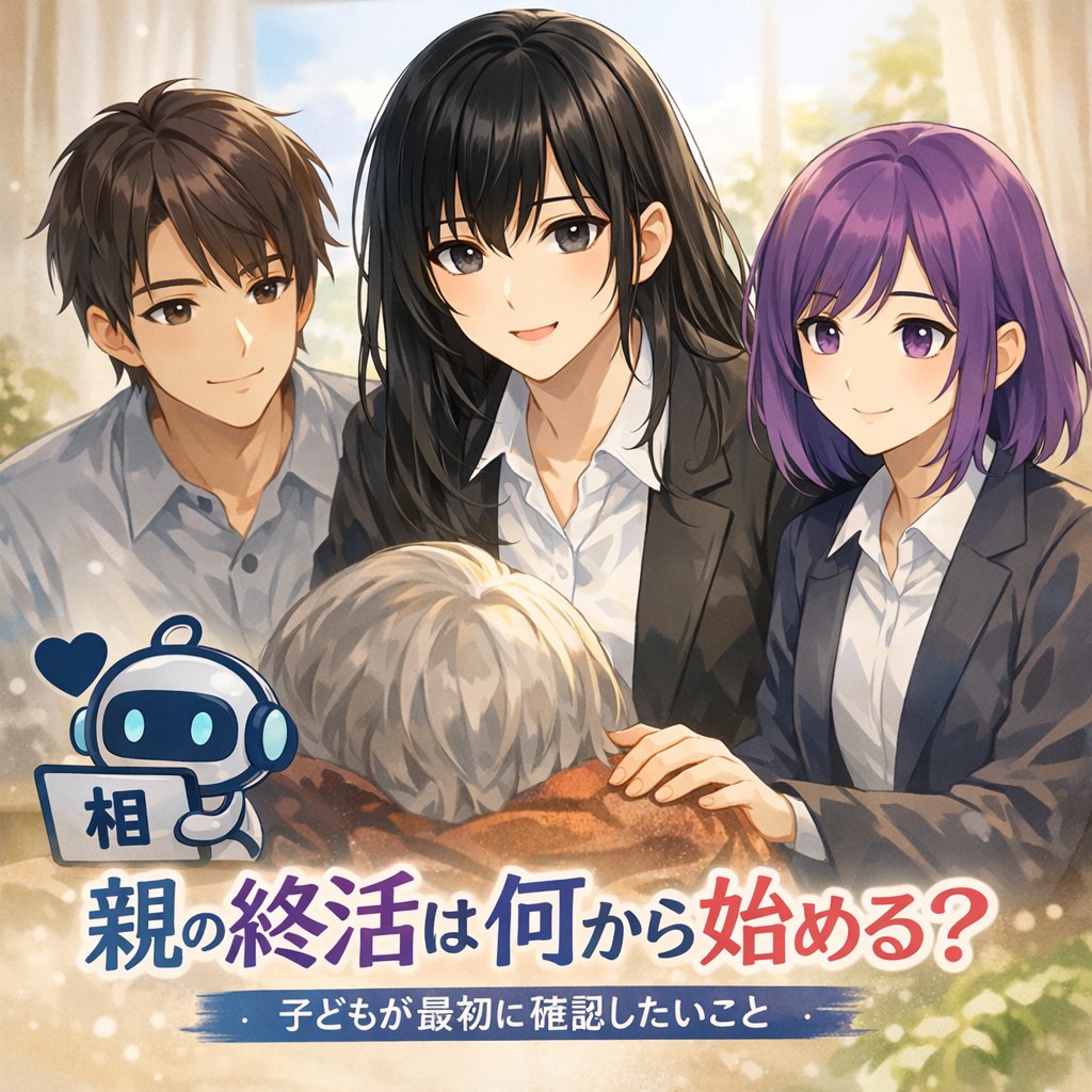 kooni_fx's tweet photo. 親の終活って、何から話せばいいのか本当に迷うよね。
この記事では、子どもが最初に確認したいことをやさしく整理しました。
 https://t.co/Bglsdj4M2t
#終活 #親の終活 https://t.co/XQumo6KoVM