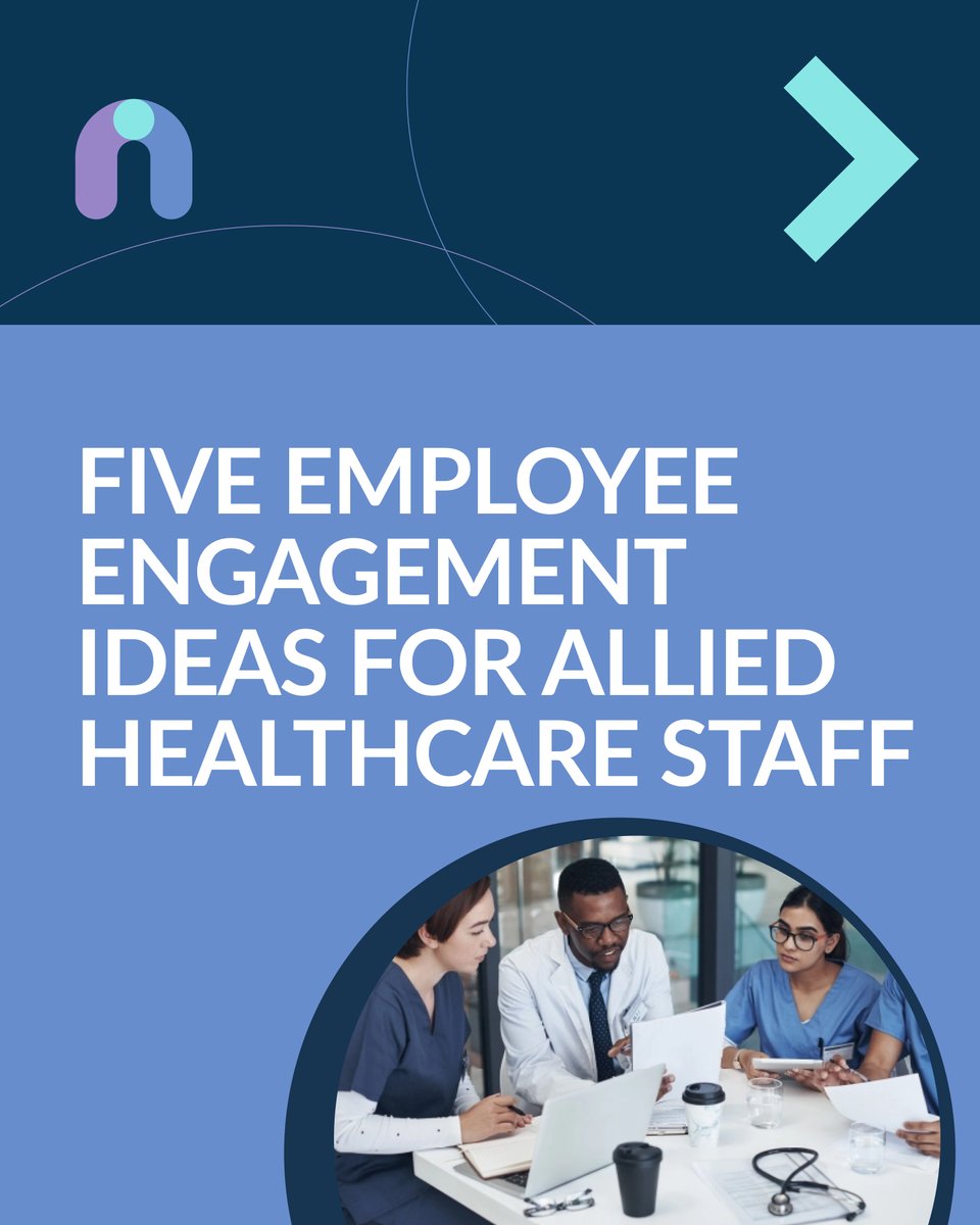 NasiumTraining's tweet photo. When allied healthcare staff feel valued &amp; supported, the benefits ripple across your organization &amp; can show up as higher retention rates, more collaboration, &amp; improved patient outcomes.

Read our blog for ideas to boost engagement on your team: https://t.co/M6FCgtSZSf https://t.co/q2AtS5aof2