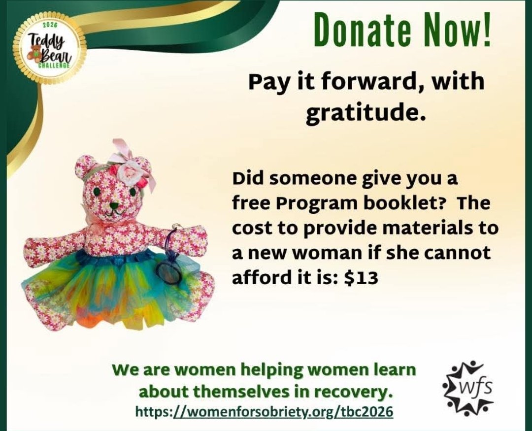 Women For Sobriety tweet media