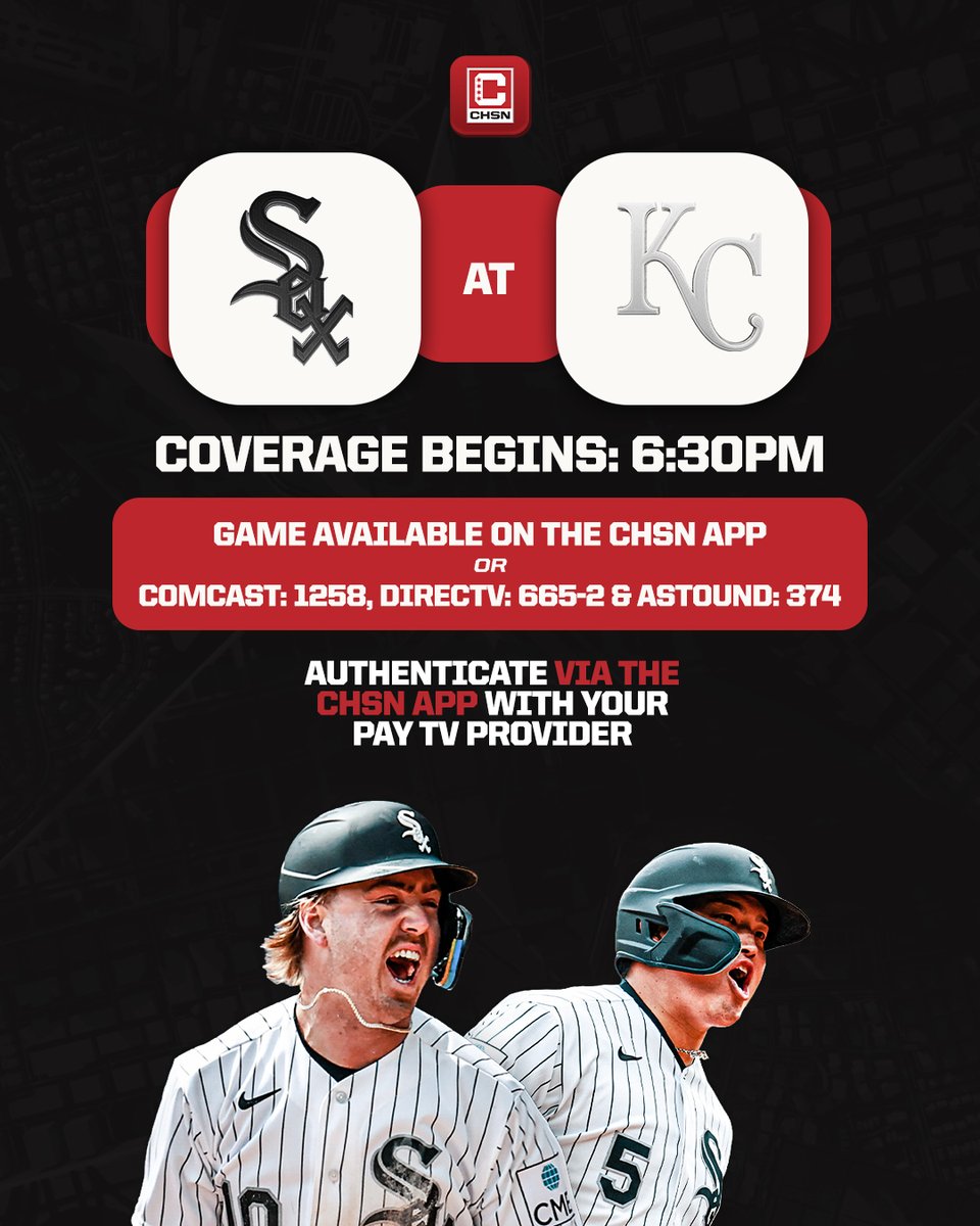 White Sox on CHSN tweet media