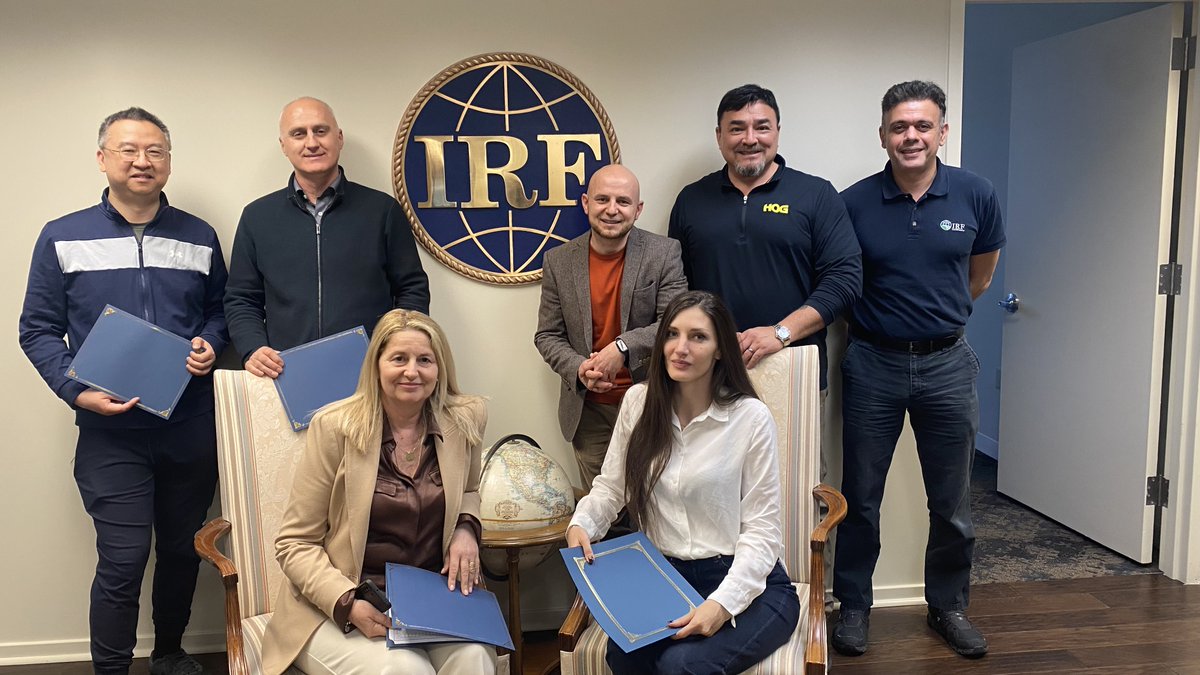 International Road Federation® (Certified by IRF) tweet media