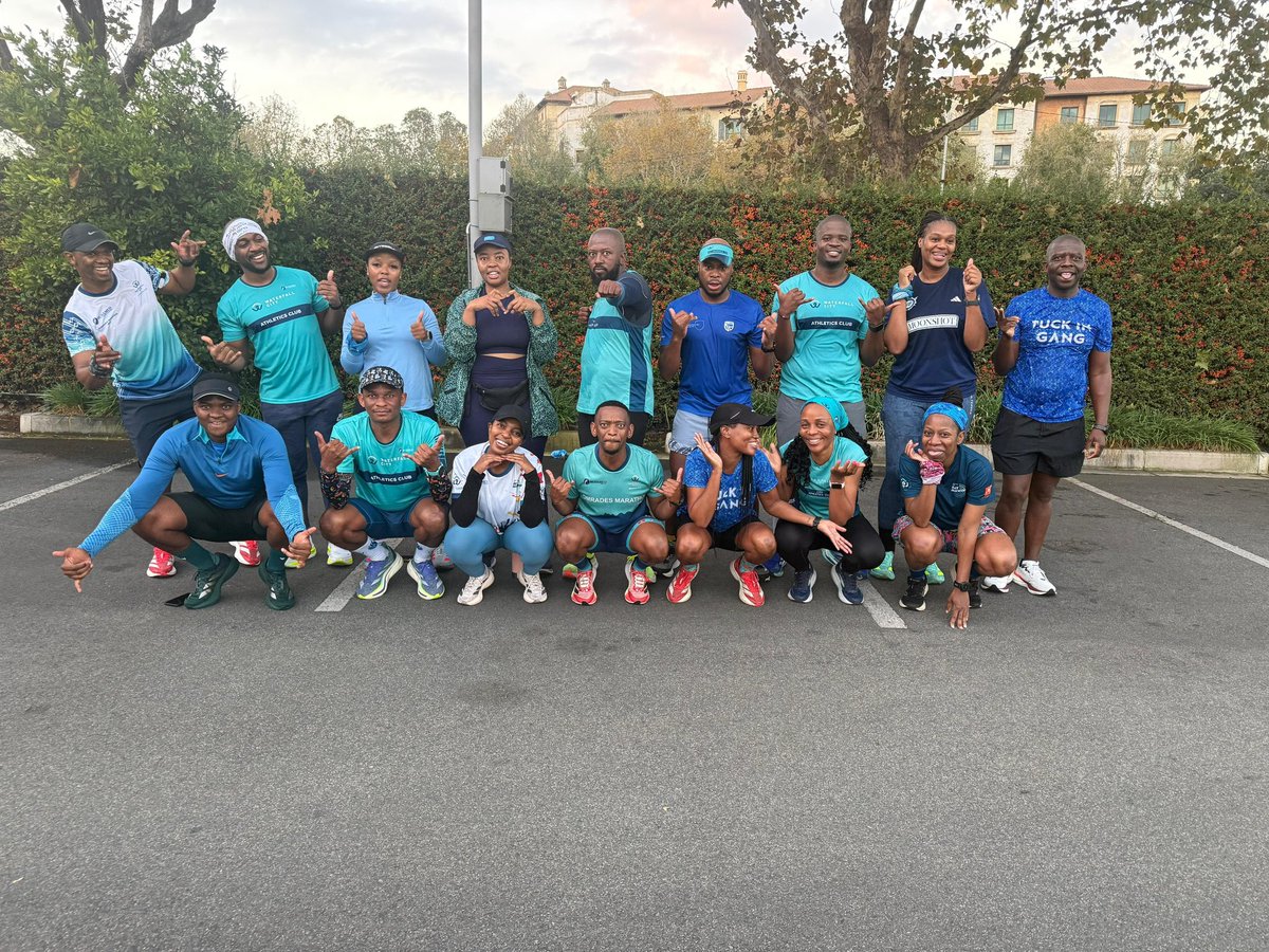 waterfallcityac's tweet image. Don’t let these pretty faces and wonderful smiles fool you, ibayenzani i’FOMO ye TTOM
labantu 🥴🙈, either way, they showed up for #ChairladysRun and delivered as always 😌

Well done members 💙🌊

#Reakitima
#BlueWave
#WCAC
#WCACxBusamed2026
