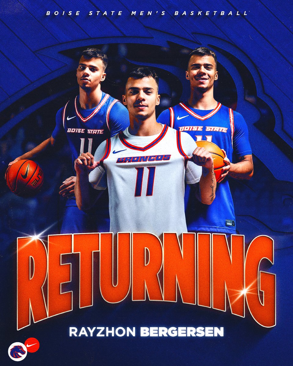 BroncoSportsMBB's tweet image. 𝗥𝗔𝗬 𝗥𝗔𝗬 🗣️

#BleedBlue x #UnbreakableCulture