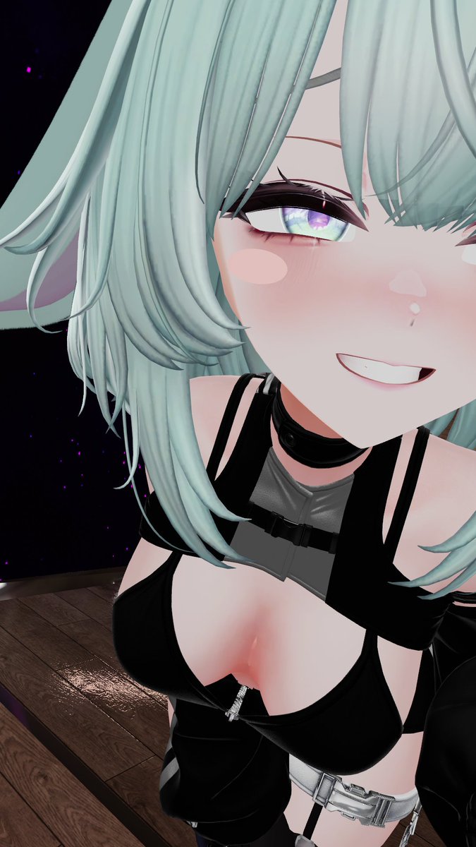 HisuiMimi's tweet photo. Before dancing x After dancing ψ(｀∇´)ψ

#vrchat #vrchatselfies #vrc #vrchatphotography #vtuber #hisuimimi https://t.co/2Uad0QsdEG