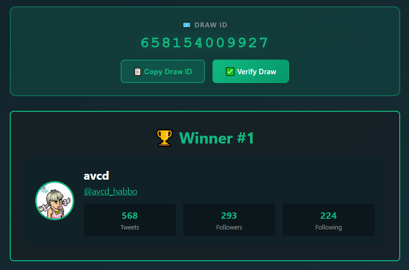 Xemnas's tweet photo. and the lucky winner is...

*drum roll* 🥁

🏆 @avcd_habbo https://t.co/zLcH5OGW8I