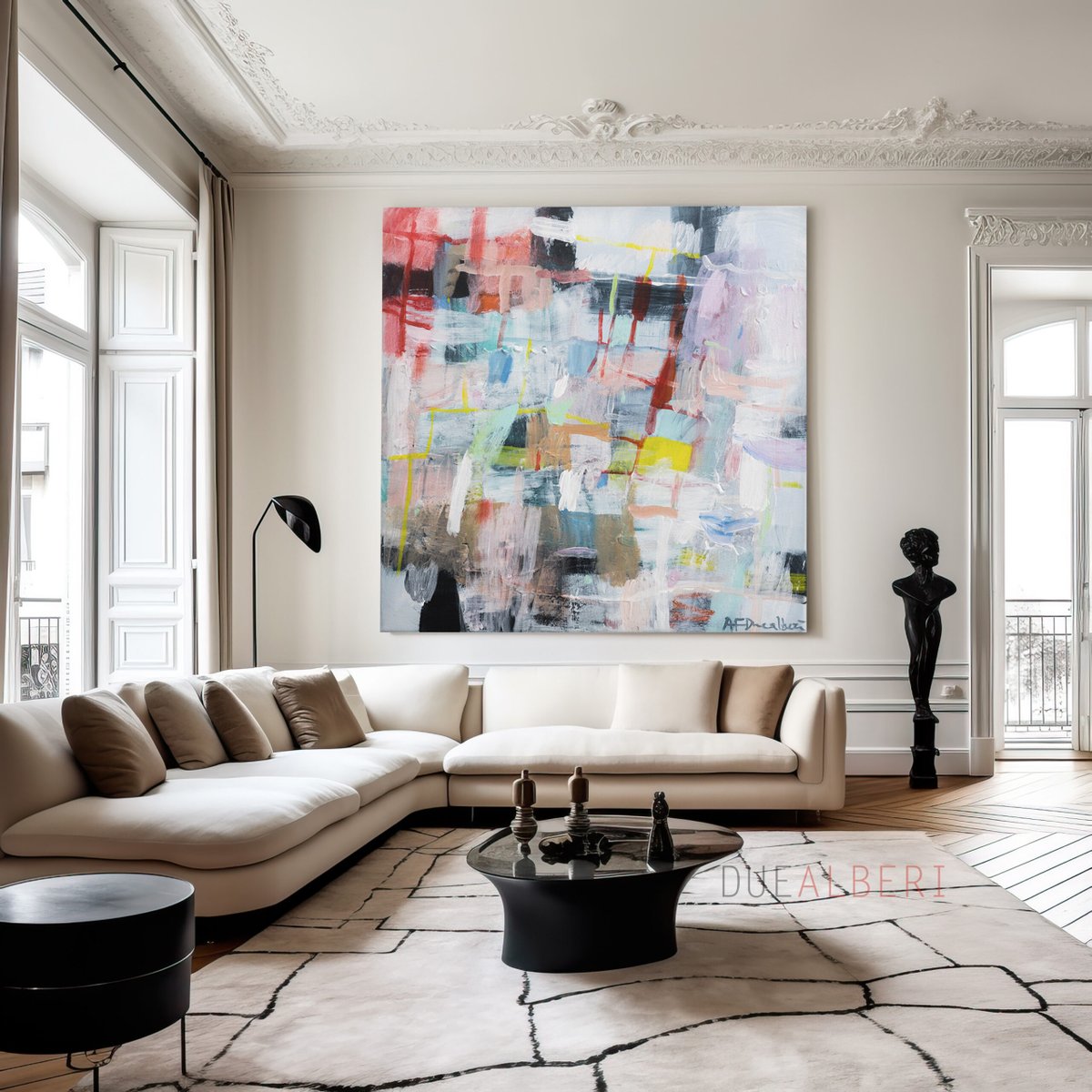 DUEALBERI's tweet image. Imagine your office walls sparking big ideas and wowing every visitor. Custom, museum-quality art brings your brand story to life. Make your workspace as bold as your vision. Only a few pieces available—explore today: duealberi.com/product/origin… #CorporateDesign #OfficeInspiration