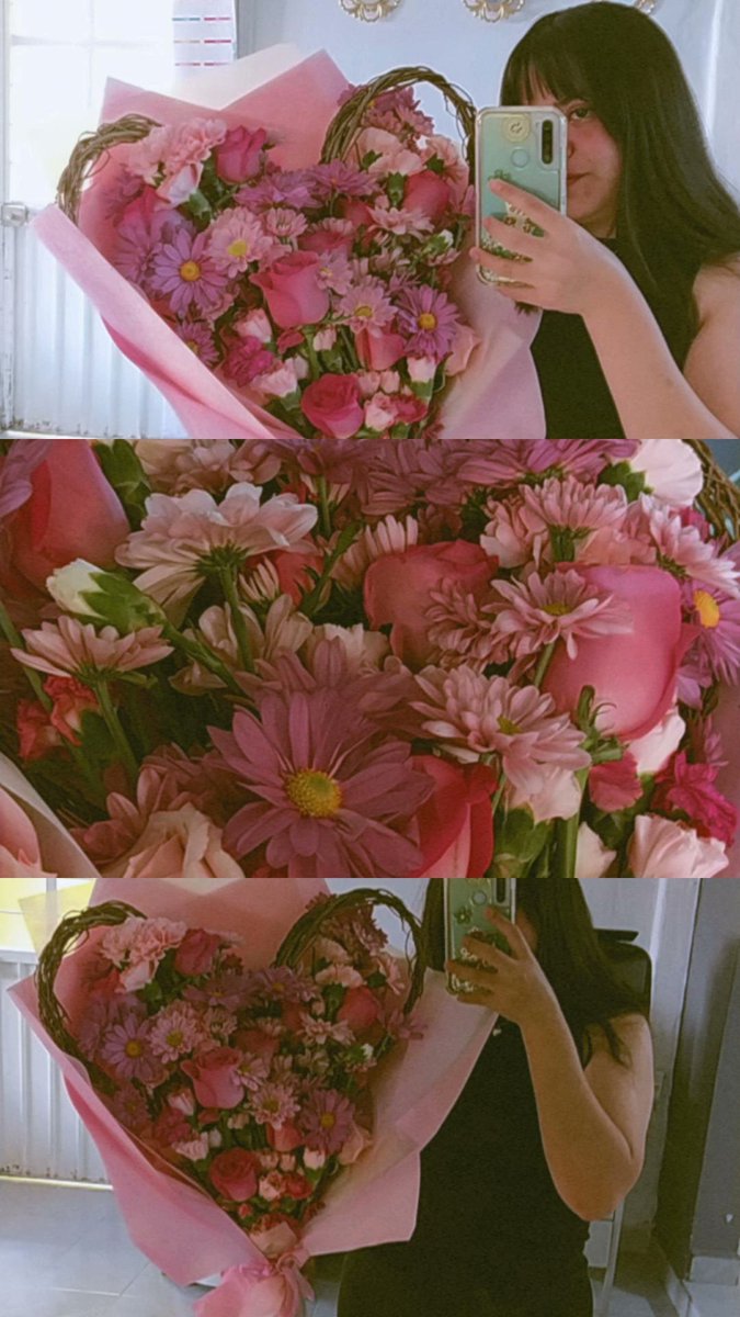 YamiSB99's tweet photo. Recuerdo cuando me decían que no podían regalar flores porqué eso era de heteros y después, llegó la que me regala flores solo por ser bonita, así la vida ✿ https://t.co/NzirkV1fH8