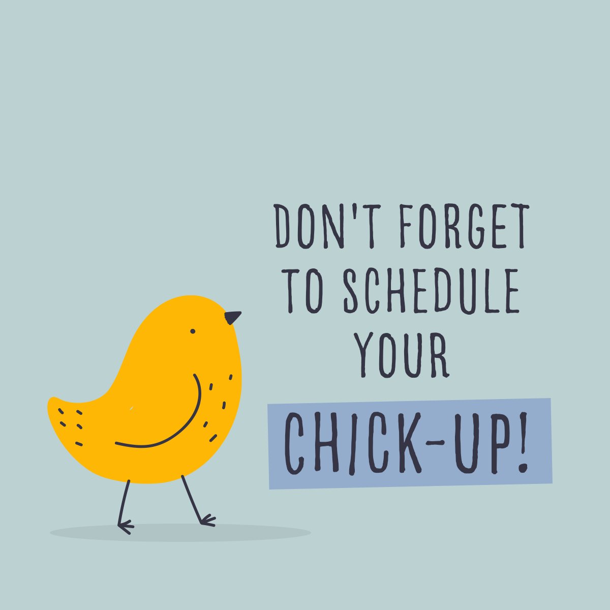 Don't forget!