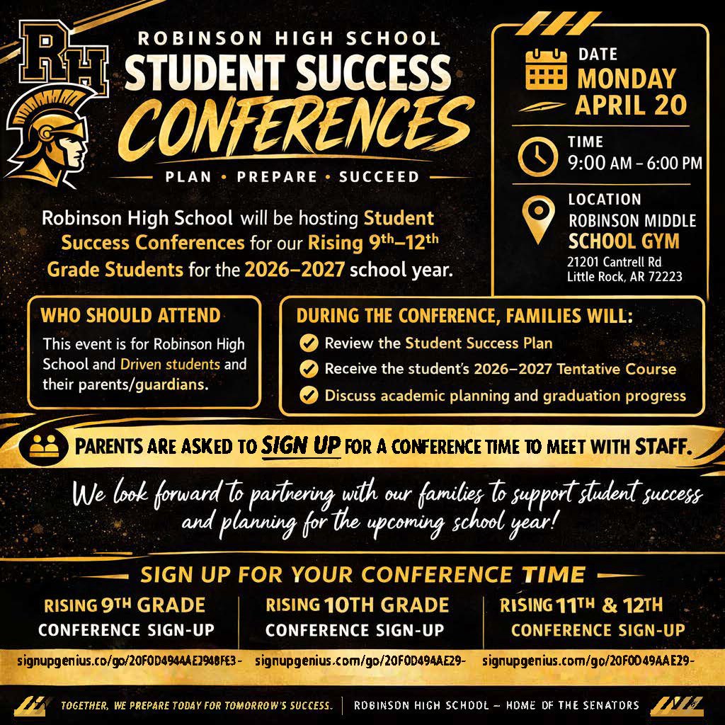 Joe T. Robinson High School - PCSSD tweet media