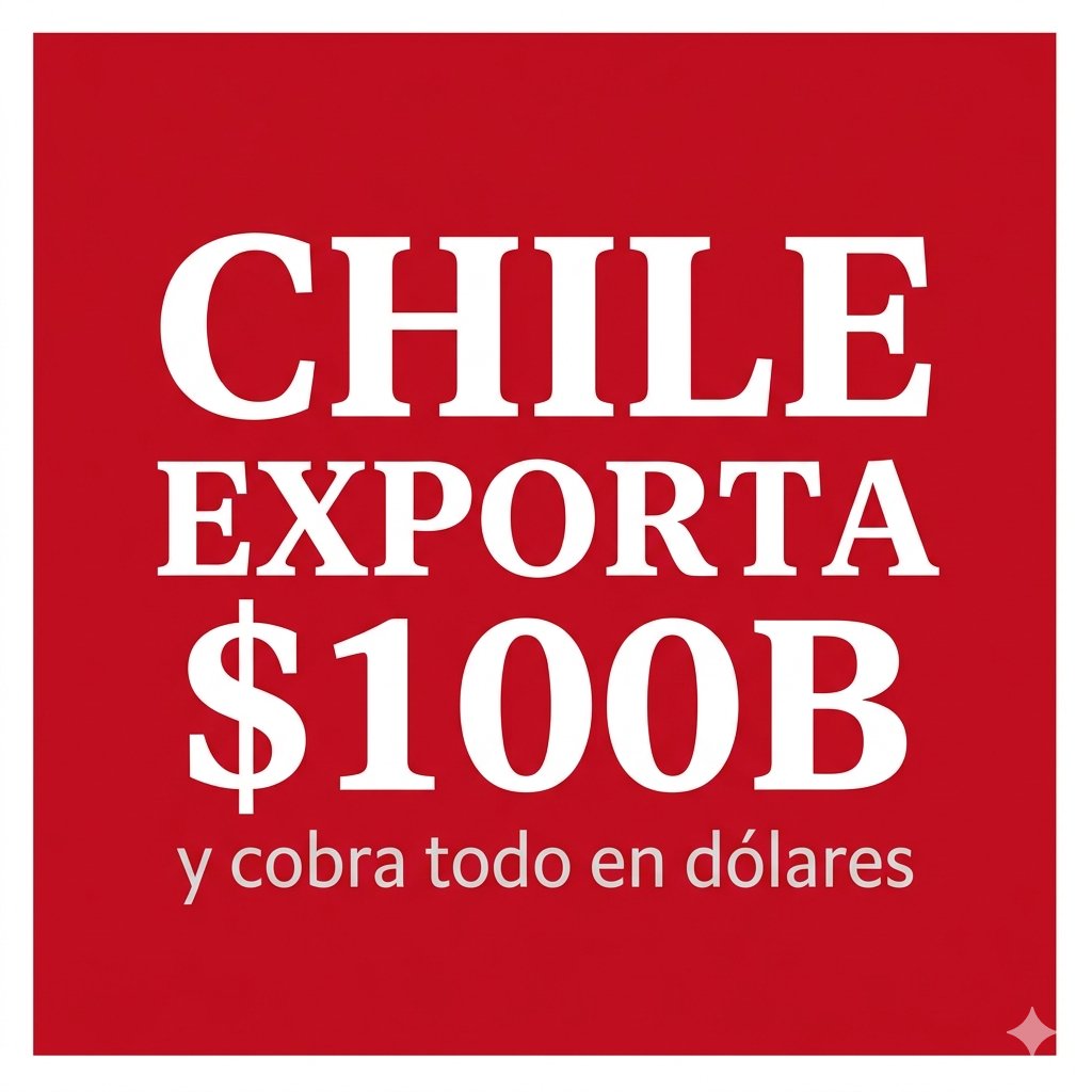 Borgenson's tweet photo. Chile exportó USD 100B en 2024.  El 97% se liquidó en dólares.  Ni Chile ni China emiten dólares.  Alguien paga el costo de esa conversión.  Siempre.  🧵
40–65 MM en costos FX innecesarios

#Chile#CNY#USD #Ministeriohacienda #Bancocentral https://t.co/OFM33xoOLf