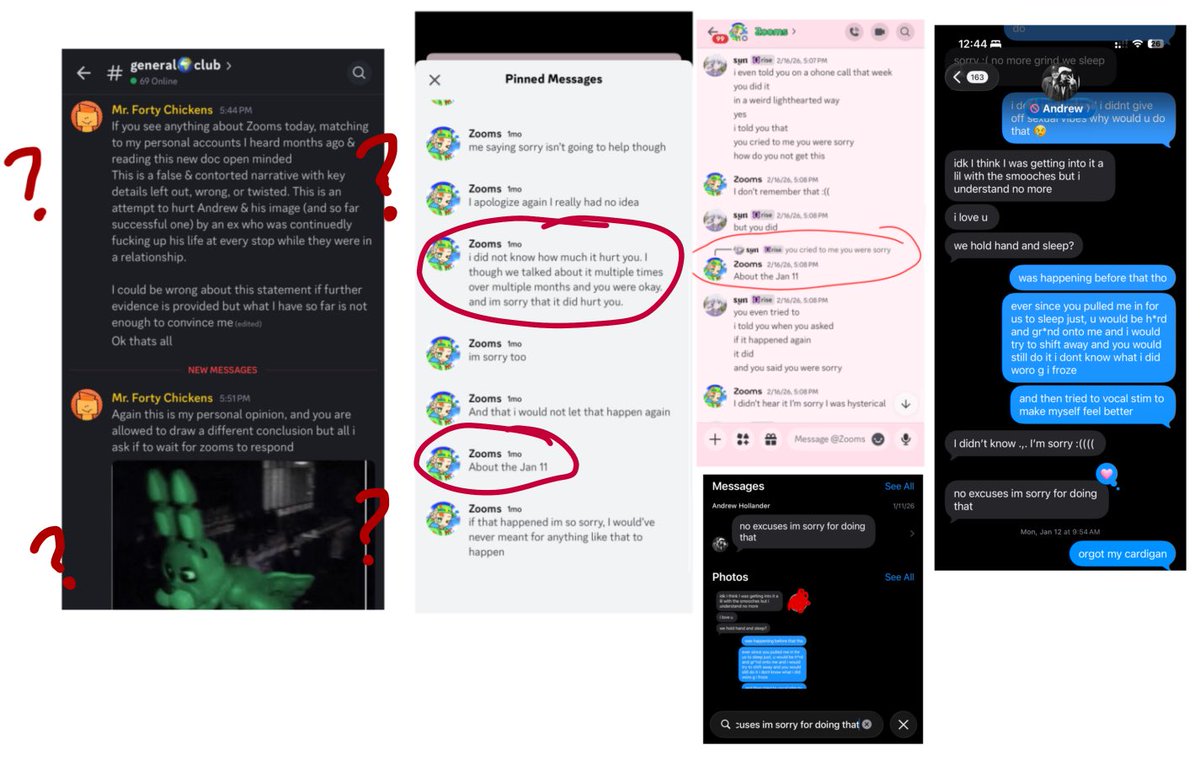 ???? once again, i am not stating i am a good person. i was horrible. i was angry and i yelled a lot. 

anyways i can do a screen recording of messages