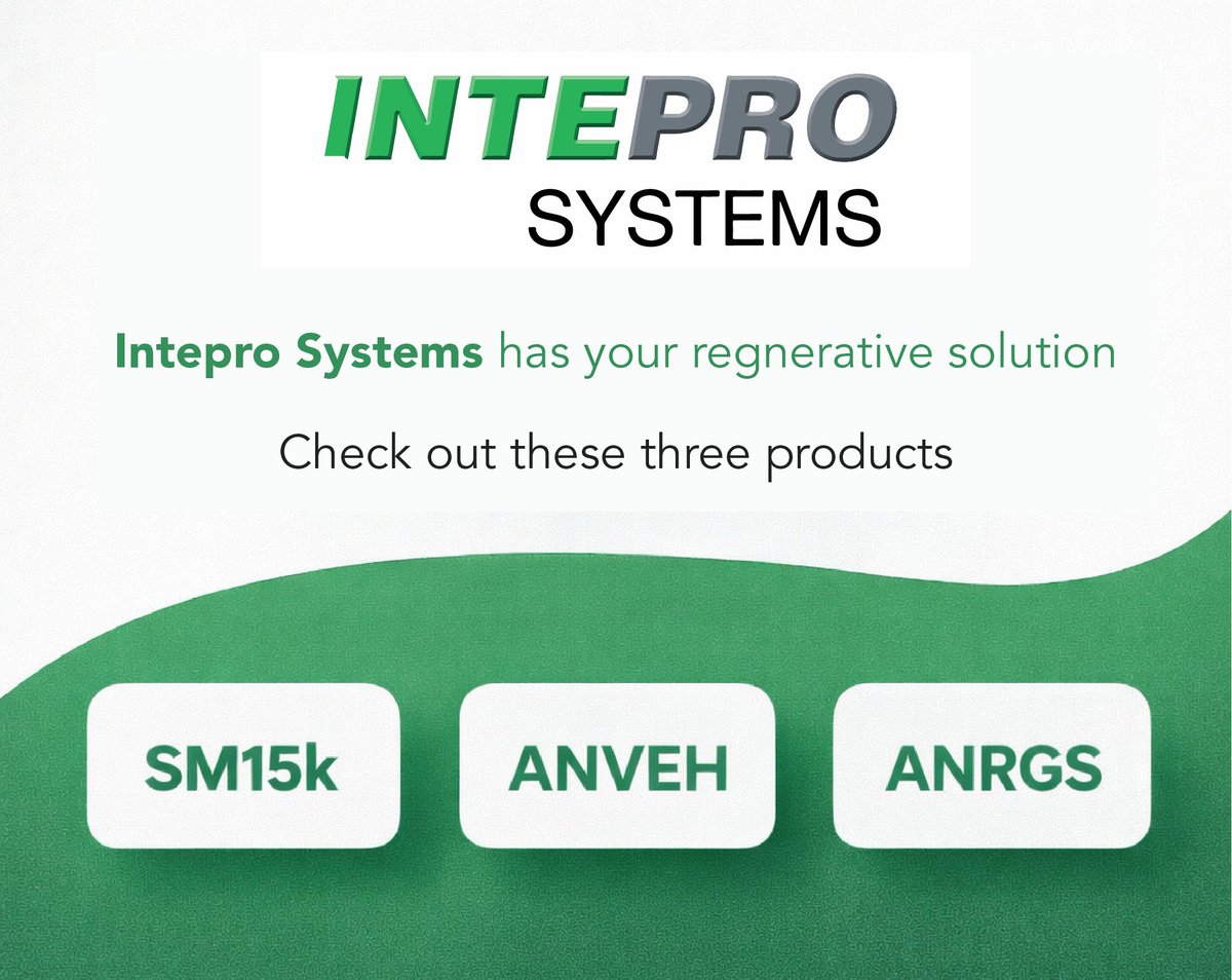 InteproSystems's tweet image. Looking for high-performance regenerative solutions?
Intepro Systems has you covered.

Visit inteprosystems.com to learn more.

#PowerSolutions #RegenerativeEnergy #TestEngineering #Intepro