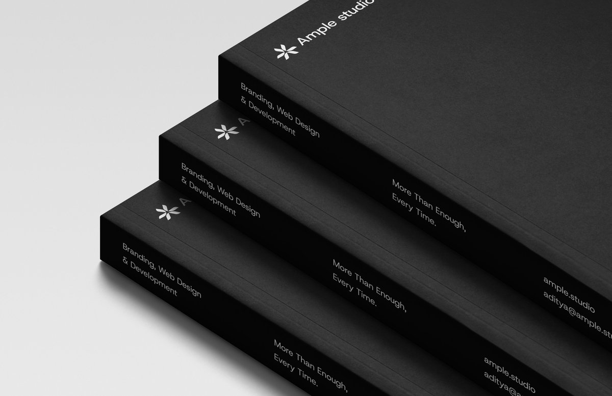 AdityaSur11's tweet image. Ample studio branding.
Thoughts?