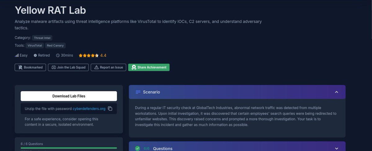 Bigops5's tweet photo. I investigated how the malware operates on a compromised system, including how it establishes remote access maintains persistence and communicates with its command and control server
#day28oflearningcybersecurity https://t.co/iDHxdpLtlR