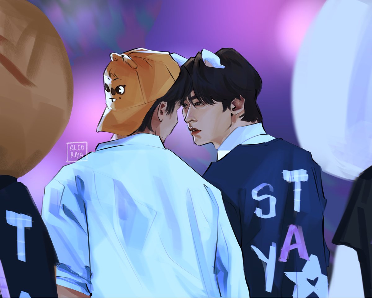 I always choose you 🤘🏻💕

#minsung #fanart #leeknow #hanjisung