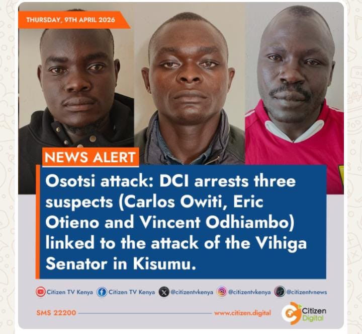 FGaitho237's tweet photo. Kenyans, notice how fast the @DCI_Kenya killer goons move when it involves politicians.

Let me remind you: these same goons, on the payroll of @ray_omollo , were the ones who masterminded last year’s brutal attacks on peaceful protesters - including the looting and vandalism of businesses. Not a single one of them was arrested or charged.

That’s why this whole political circus is fake. There is no Azimio. There is no Kenya Kwanza. There is no UDA or ODM. There is only them and their interests.

They expect you to scream and fight for them, but when it comes to abductions, extrajudicial killings, and trumped-up charges against dissenters, none of them says a word.

That is exactly why your mantra must be Fagia Wote - sweep them all away. None of them is better than the other. They are all system apologists. This entire drama is nothing but a PR stunt, and you should not allow yourself to be onboarded into it.

Block all politicians now. Do not give them your attention, your energy, or your platform. They are not your leaders. They are your oppressors in different uniforms.